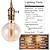 ieftine Becuri Globe LED-becuri de ghidare g95 vintage cu LED Edison 3w 220v 110v e26/e27 bază alb cald 2200k becuri de schimb pentru aplice lumini pandantiv chihlimbar cald &amp; cusca veverita 1buc 2buc 4buc