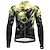 cheap Men&#039;s Jerseys-21Grams Men&#039;s Cycling Jacket Cycling Jersey Long Sleeve Bike Jacket Top with 3 Rear Pockets Mountain Bike MTB Road Bike Cycling Thermal Warm Warm Breathable Soft Black Yellow Pink Skull Sugar Skull