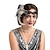 cheap Great Gatsby-Vintage Roaring 20s 1920s Feathers Headband Head Jewelry The Great Gatsby Charleston Women&#039;s Feather Party Prom Wedding Party Headwear
