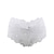 olcso Szexi fehérnemű-Női Csipke Egyszerű Virág Fiú nadrág és rövidnadrág Nyúlós Alacsony csípő Nejlon 1 darab Fehér S / Bugyik