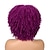 Недорогие Высококачественные парики-Косплэй парики 123 Волнистый Средняя часть Парик 14 дюймы Лиловый Искусственные волосы 35 дюймовый Жен. Модный дизайн Вино