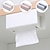 tanie organizer łazienkowy-Abs bezszwowe naklejki papierowe pudełko naścienny uchwyt na bibułkę kreatywne proste plastikowe wielofunkcyjne pudełko na chusteczki toaletowe