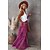 cheap Skirts-Women&#039;s Skirt Swing Long Skirt Polyester Maxi Black Yellow Purple Orange Skirts Drawstring Print Spring &amp; Summer Causal Vacation Vintage Boho S M L