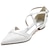 cheap Wedding &amp; Party-Women‘s Wedding Shoes Wedding Party Daily Embroidered Wedding Flats Bridal Shoes Bridesmaid Shoes Rhinestone Embroidery Flat Heel Pointed Toe Elegant Cute Lace Cross Strap with A Fascinator