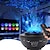 cheap Star Galaxy Projector Lights-LED Galaxy Projector Night Light Ocean Wave Projection with Bluetooth Music Speaker 8W LED 10 Colors 21 Lighting Modes Brightness Levels Adjustable with Remote Control