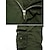 baratos Calcões Bermuda Cargo-Homens Bermuda Cargo Shorts de Trilha Perna Cordão Bolso multi Vários bolsos Tecido Côr Camuflagem Respirável Exterior Comprimento do joelho Casual Diário Algodão Roupa de rua à moda Amarelo Verde