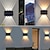 olcso Kültéri falilámpák-2db kültéri fali lámpák napelemes vízálló led lámpa veranda fali lámpák 6 ledes udvari világítás kerti erkélyhez dekoratív táj utcai lámpa