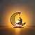 Χαμηλού Κόστους Φωτιστικά Διακόσμησης &amp; Νυκτός-φώτα ραμαζάνι του μουμπάρακ led ξύλινο φωτιστικό νύχτας διακόσμηση φωτιστικό αστέρι φεγγάρι φως ισλαμικό μουσουλμανικό φεστιβάλ διακόσμηση σπιτιού