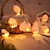 voordelige LED-lichtstrengen-3 m 20 leds pasen gebarsten ei konijn kleine kuiken vormige led lichtslingers thuis kerstverlichting voor pasen tuinfeest feestelijke decoratie