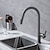 cheap Pullout Spray-Kitchen Faucet with Pull-out Spray,Single Handle One Hole Brass High Arc 2-modes 360°Rotatable Modern Contemporary Kitchen Taps