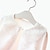 cheap Outerwear-Kids Girls&#039; Jacket &amp; Coat Long Sleeve White Pink Solid Colored Lace Fall Spring Basic Daily / Summer / Short / Cotton