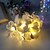billige Batteridrevet-Blomst Formet LED Eventyr Lyskæder 3M-20LEDS 1.5M-10LEDs Garlands Lys Bryllup Fest Hage Hjem Høstdekorasjon