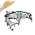 お買い得  フォトブースの小道具-カーニバルマスクデザインの凝った服パーティーパーティーレディースセクシーマスク12コンステレーションレースメタルマスクダイヤモンドをちりばめた鉄の蝶のマスク