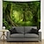 cheap Landscape Tapestry-Wall Tapestry Art Deco Blanket Curtain Picnic Table Cloth Hanging Home Bedroom Living Room Dormitory Decoration Polyester Fiber Landscape Mountain Water Lake Sea Cave