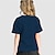 billige jentes 3d t-skjorter-Barn Jente Grafisk 3D-utskrift Kortermet Aktiv 3-12 år Rosa Gul Regnbue