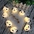 billige LED-stringlys-led panda fe lysslynge lys 1,5 m/4,92 fot 10 leds batteri eller usb drevet julerom soverom ferie dekorasjon tegneserie panda lanterne