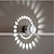 billige Vegglamper for innendørsbruk-kreative led innendørs vegglamper stue butikker / kafeer vegglampe i aluminium ip44 ac100-240v 3w