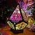 billige Dekor- og nattlys-ramadan eid lys tyrkisk marokkansk mosaikk gulvlampe bohem diamant polarstjerne stjernehimmel lys atmosfære projeksjon nattlampe hjem soverom festival fancy bakgrunnsbelysning usb drevet