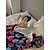 cheap Blankets &amp; Throws-Manufacturer wholesale printing cloud mink wool blanket coral wool blanket gift Blanket Gift flannel air conditioning blanket customization