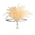 economico Grande Gatsby-Vintage 1920s Il grande Gatsby Fascia per capelli da ballerina charleston Set di accessori Collana Set di orecchini Charleston Per donna Piume Festival Guanti