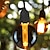 billige Globepærer med LED-g95 guide lyspærer vintage edison led lys 3w 220v 110v e26/e27 base varm hvit 2200k erstatningspærer for vegglamper lys pendel lys gul varm &amp; ekornbur 1stk 2stk 4stk