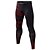 cheap Running Tights &amp; Leggings-Men&#039;s Running Tights Leggings Compression Tights Leggings Bottoms Camouflage Printing Quick Dry Moisture Wicking Camouflage Red White Black / High Elasticity / Athletic