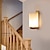 billige Indendørsvæglamper-lightinthebox moderne nordisk stil indendørs væglamper stue soveværelse træ led væglampe 220-240v 5 w