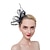 cheap Fascinators-Fascinators Kentucky Derby Hat Headwear Organza Polyester / Polyamide Bucket Hat Party / Evening Holiday Melbourne Cup Vintage Style Elegant With Feather Appliques Headpiece Headwear