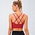 cheap Sports Bras-Women&#039;s Sports Bra Bralette Cross Back Fitness Gym Workout Running Removable Breathable Quick Dry Padded Light Support White Black Red Solid Colored / Stretchy / Removable Pad