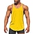 ieftine Tricouri de Sală-Bărbați Bluză Vest Top Cămașă fără mâneci Simplu Crewneck Sporturi &amp; Exterior Îmbrăcăminte Atletică Fără manșon Îmbrăcăminte Modă Șic Stradă A face exerciții fizice