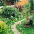 お買い得  装飾的な庭の賭け-庭の庭の妖精の庭の芝生の飾りの装飾陶器の飾り庭のセラミックキノコの像の庭の鍋の装飾のための4個のセラミックキノコ