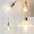 ieftine Lumini insulare-13 cm lumina suspendata cu design unic led sticla alama antica stil nordic modern 85-265v