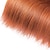 billige Fire bundter weaves af menneskehår-4 pakker Hårvæver Brasiliansk hår Lige Menneskehår Extensions Remy Menneskehår Forhånd farvede hår vævninger 10-24 inch Orange Dame