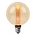 billiga LED-globlampor-g95 guide glödlampor vintage edison led lampa 3w 220v 110v e26/e27 bas varmvit 2200k ersättningslampor för vägglampor lampor pendellampa bärnsten varm &amp; ekorrbur 1st 2st 4st