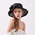 זול כובע מסיבות-כובעים אורגנזה כובע שמש מסיבת תה קנטקי דרבי גביע מלבורן חתונה עם אפליקציות כיסוי ראש כיסוי ראש