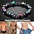 cheap Tool Accessories-Weight Loss Slimming Anklet Bracelet Magnetic Therapy Colorful Gallstone Hematite Chain Stimulating Acupoints Slim Fat Bracelet
