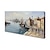 halpa Maisemataulut-käsintehty öljymaalaus kangas seinä taide koristelu retro venäläinen rakennukset maisema katunäkymä merimaisema kodin sisustukseen rullattu kehyksetön venyttämätön maalaus