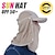 cheap Hiking Clothing Accessories-Adults Sun Hat Fishing Hat with Neck Face Flap Cover UPF50+ Anti-Mosquito Fall Spring Summer Nylon Hat for Fishing Camping &amp; Hiking / UV Protection