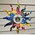 cheap Statues-7 Colour Suncatcher Home Decoration Rainbow Sun Decoration Pendant Garden Home Living Room Decoration Arrangement 25*25CM/10*10inches