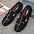 cheap Men&#039;s Slip-ons &amp; Loafers-Men&#039;s Loafers &amp; Slip-Ons Plus Size Driving Loafers Walking Casual Athletic Suede Loafer Black Yellow Red Spring