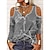 cheap Basic Women&#039;s Tops-Women‘s popular tops printed off-the-shoulder long-sleeved t-shirts spring summer