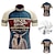 cheap Men&#039;s Jerseys-21Grams Men&#039;s Cycling Jersey Short Sleeve Bike Jersey Top with 3 Rear Pockets Mountain Bike MTB Road Bike Cycling Breathable Moisture Wicking Quick Dry Reflective Strips Yellow Royal Blue Blue Graphic