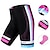 cheap Women&#039;s Pants, Shorts &amp; Skirts-WOSAWE Women&#039;s Bike Shorts Cycling Padded Shorts Bike Shorts Pants Relaxed Fit Mountain Bike MTB Road Bike Cycling Sports Stripes Windproof 3D Pad Breathable Quick Dry Black Polyester Spandex