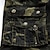 cheap Cargo Shorts-Men&#039;s Cargo Shorts Hiking Shorts Leg Drawstring Multi Pocket Multiple Pockets Camouflage Breathable Outdoor Knee Length Casual Daily Streetwear Stylish Black Green Camouflage Blue Micro-elastic