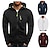 cheap Running Jackets &amp; Windbreakers-Men&#039;s Long Sleeve Running Jacket Windbreaker Zipper Pocket Hoodie Top Casual Athleisure Winter Thermal Warm Breathable Soft Fitness Gym Workout Running Jogging Sportswear Solid Colored Normal Wine
