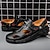 cheap Men&#039;s Sandals-Men&#039;s Sandals Flat Sandals Fisherman Sandals Comfort Sandals Casual Athletic Walking Shoes Nappa Leather Black Brown Summer