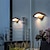 baratos luzes de parede-Luzes de parede ao ar livre estilo nórdico moderno luzes de parede internas sala de estar ao ar livre luz de parede led de metal ip65 220-240v