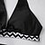 cheap Tankinis-Women&#039;s Swimwear Tankini Beach Wear Swimwear Plus Size Swimsuit Geometric Black Bathing Suits / Padded Bras