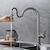 cheap Pullout Spray-Kitchen Faucet with Pull-out Spray,Single Handle One Hole Brass High Arc 2-modes 360°Rotatable Modern Contemporary Kitchen Taps