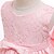 cheap Dresses-Kids Little Girls&#039; Dress Color Block Wedding Party Daily Lace Patchwork Purple Pink Dusty Rose Cotton Knee-length Sleeveless Princess Dresses Summer Regular Fit 3-10 Years / Holiday